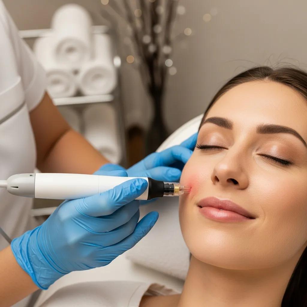 Professional Performing Micro Needling Treatment On A Client In A Calming Spa Setting Highlighting Skin Rejuvenation 988015e9 7055 46e8 8b99 Ebdc8f191781 Webp Professional Performing Micro Needling Treatment On A Client In A Calming Spa Setting Highlighting Skin Rejuvenation