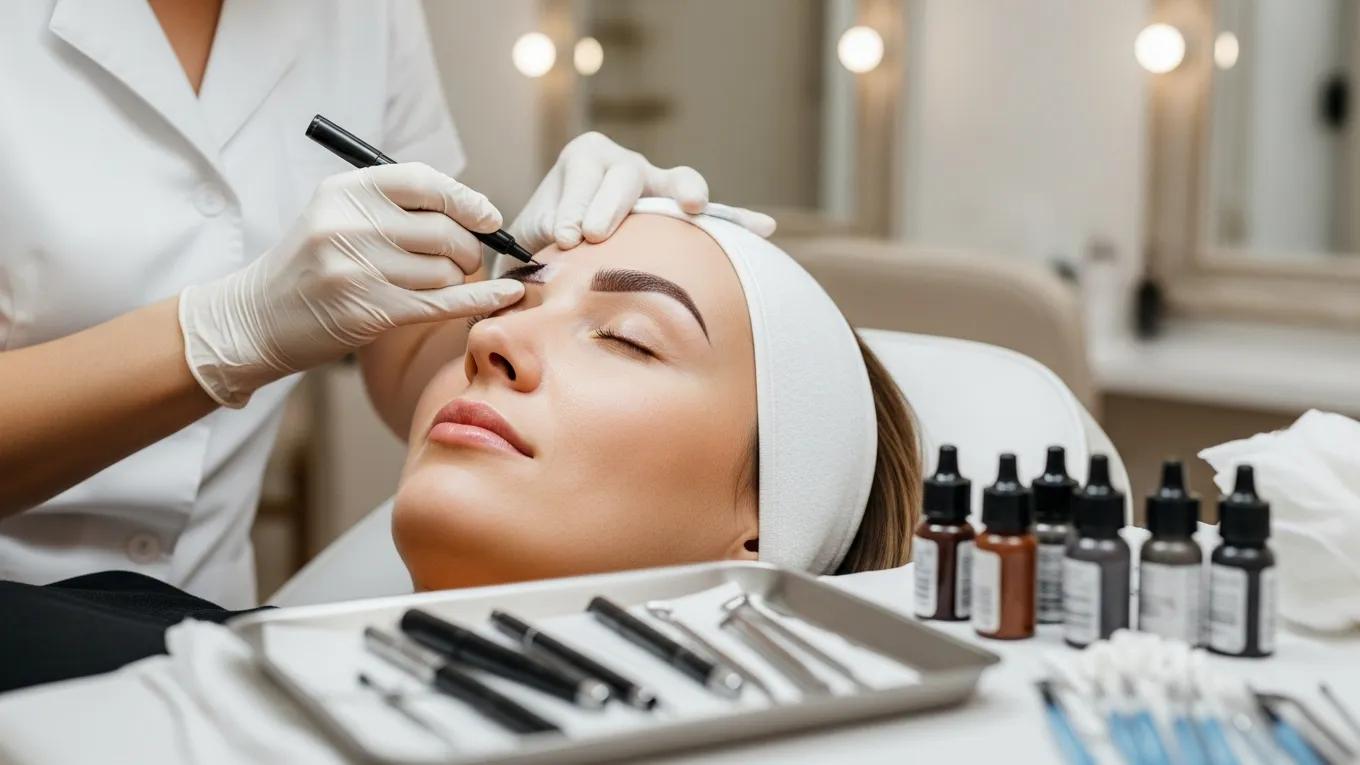 A Woman Receiving Microblading Treatment In A Beauty Salon Highlighting The Personalized Service Bd88ccaa 319a 4ba4 B602 Cd0cfde097d8 Webp A Woman Receiving Microblading Treatment In A Beauty Salon Highlighting The Personalized Service