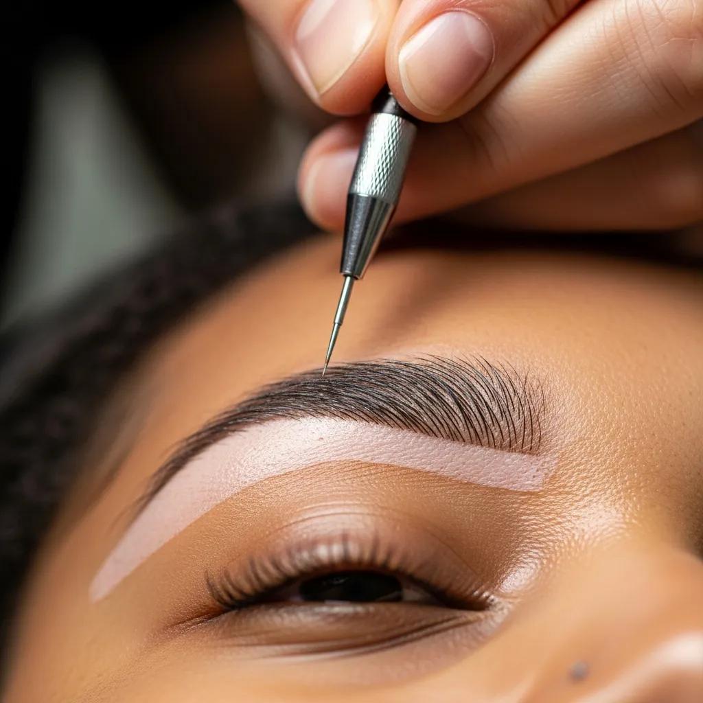 Close Up Of Microshading Technique Being Applied On Dark Skin 56cfb5ea Eec1 4dbb B79f 00877f9b521d Webp Close Up Of Microshading Technique Being Applied On Dark Skin
