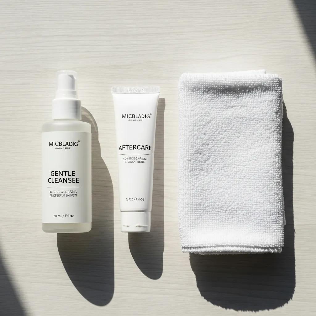Flat Lay Of Microblading Aftercare Products Including Cleanser And Ointment 3456707f D942 431b 88f9 B2bfc2cc3fdb Webp Flat Lay Of Microblading Aftercare Products Including Cleanser And Ointment