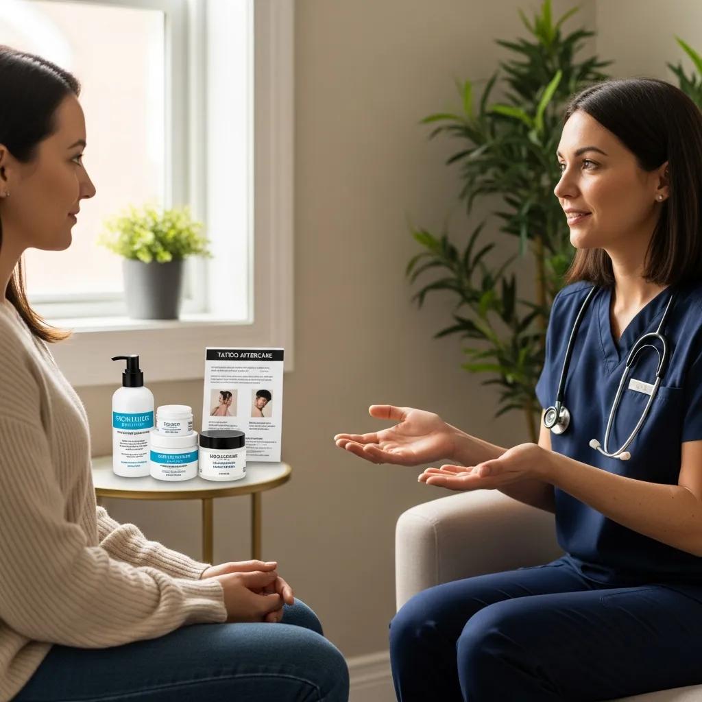 Consultation Session Between Patient And Practitioner Discussing Aftercare For Areola Tattooing Emphasizing Care And Guidance Ff9b4ac5 7645 457e Af7b Fe6d2e3fcfb4 Webp Consultation Session Between Patient And Practitioner Discussing Aftercare For Areola Tattooing Emphasizing Care And Guidance
