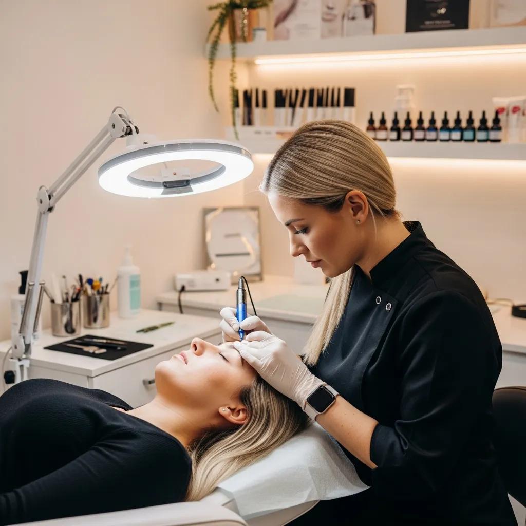Rosie Wells Applying Permanent Eyeliner In Her Professional Studio Highlighting Her Expertise And Skill 20a47ff9 1812 4e5e A26f A00d26f576f5 Webp Rosie Wells Applying Permanent Eyeliner In Her Professional Studio Highlighting Her Expertise And Skill